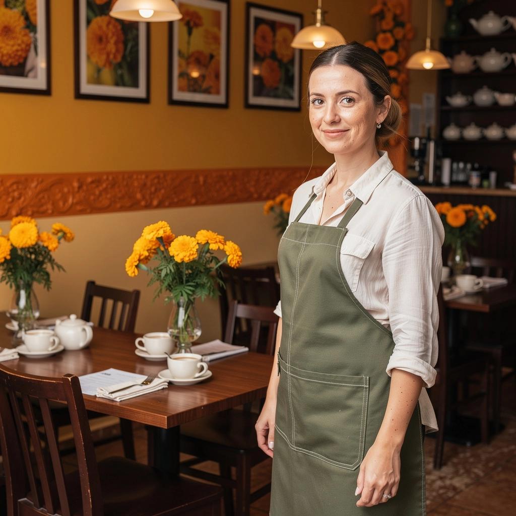 Friss, napfényes színű teafilter a vízben, amely kibővíti aromáját.